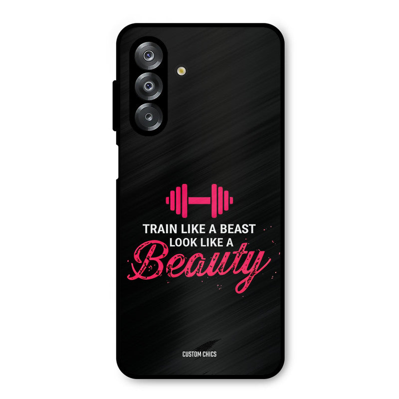 Train Like Beast Samsung Galaxy A26 Mobile Back Cover - Typography PrintShield Case