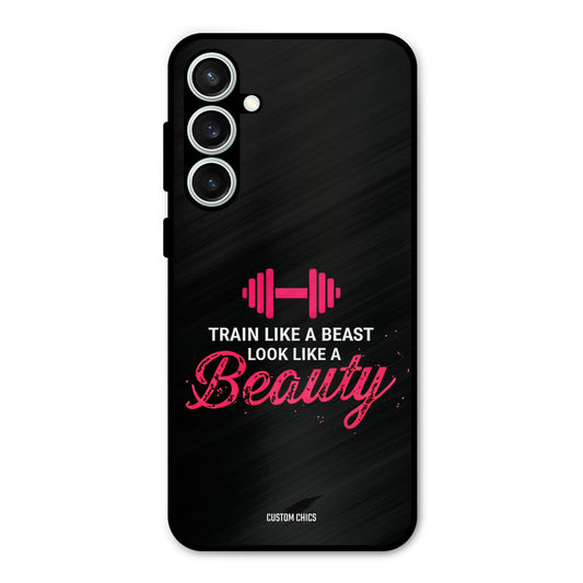 Train Like Beast Samsung Galaxy S23 Mobile Back Cover - Typography PrintShield Case