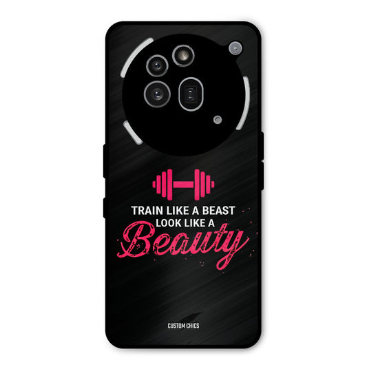 Train Like Beast Nothing Phone 3A Pro Mobile Back Cover - Typography PrintShield Case