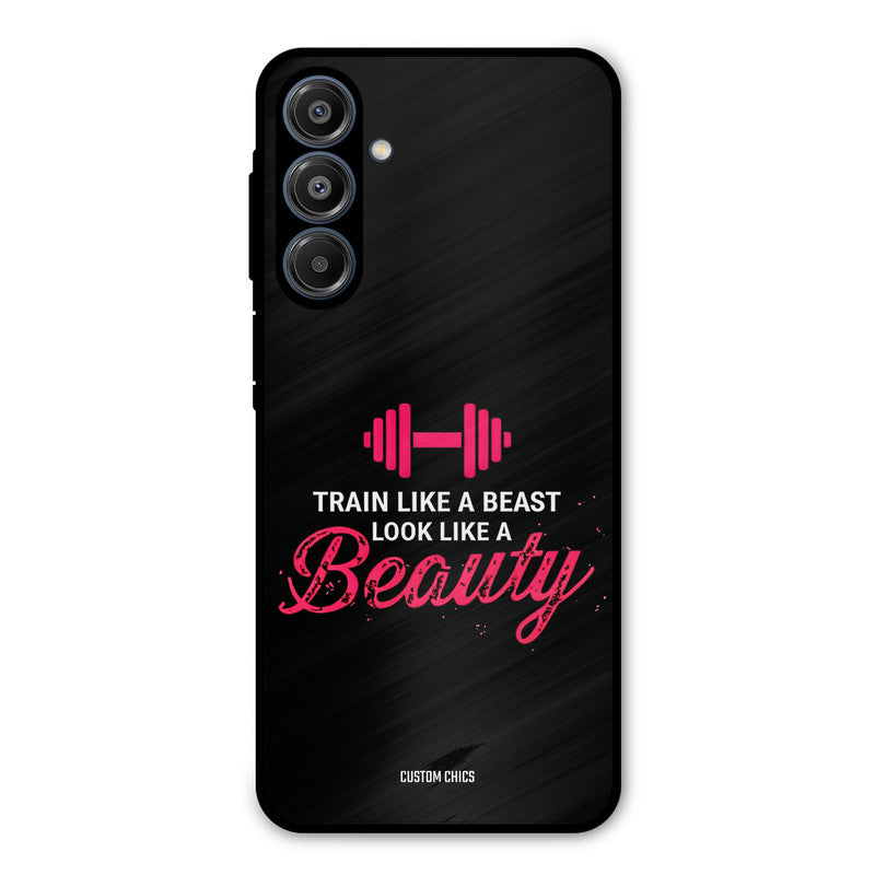 Train Like Beast Samsung Galaxy A16 5G Mobile Back Cover - Typography PrintShield Case