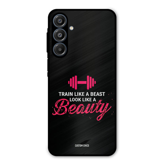 Train Like Beast Samsung Galaxy A16 5G Mobile Back Cover - Typography PrintShield Case