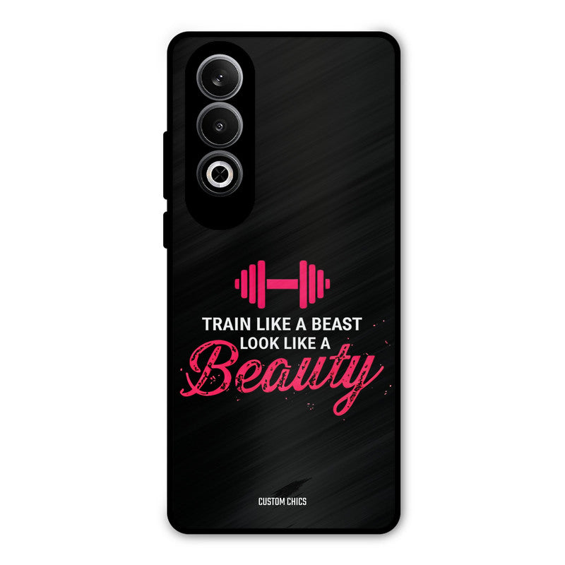 Train Like Beast OnePlus Nord CE4 Mobile Back Cover - Typography PrintShield Case