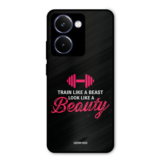 Train Like Beast Realme P3 Ultra Mobile Back Cover - Typography PrintShield Case