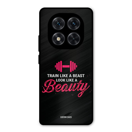 Train Like Beast Redmi Note 14 Pro Mobile Back Cover - Typography PrintShield Case