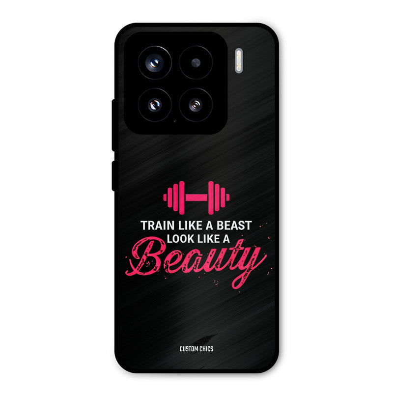 Train Like Beast Xiaomi 15 5G Mobile Back Cover - Typography PrintShield Case