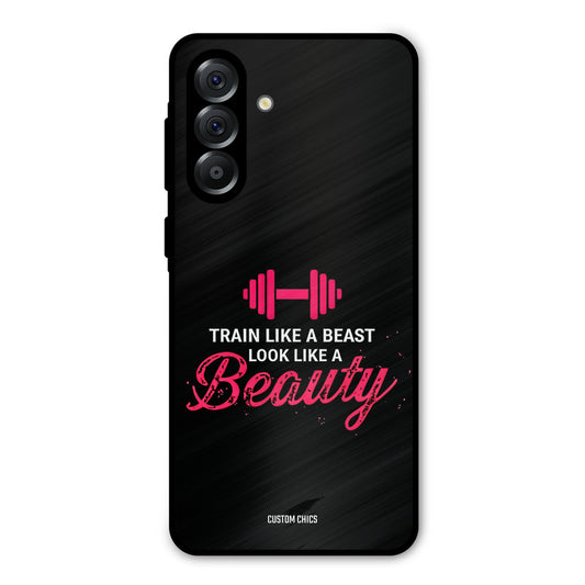 Train Like Beast Samsung Galaxy A36 Mobile Back Cover - Typography PrintShield Case