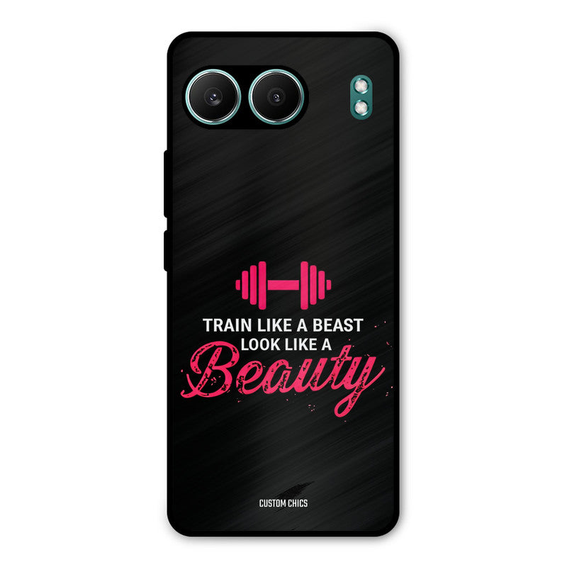 Train Like Beast OnePlus Nord 4 Mobile Back Cover - Typography PrintShield Case