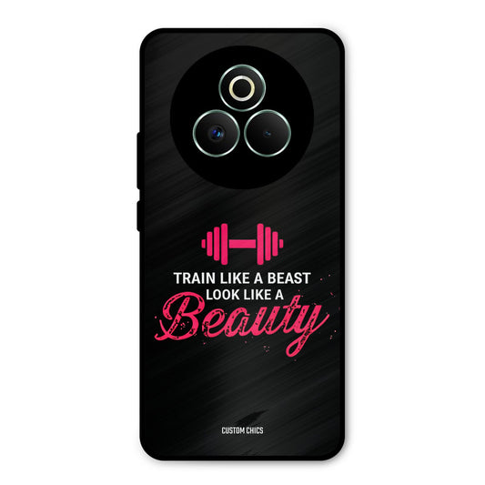 Train Like Beast Realme P3 Pro 5G Mobile Back Cover - Typography PrintShield Case