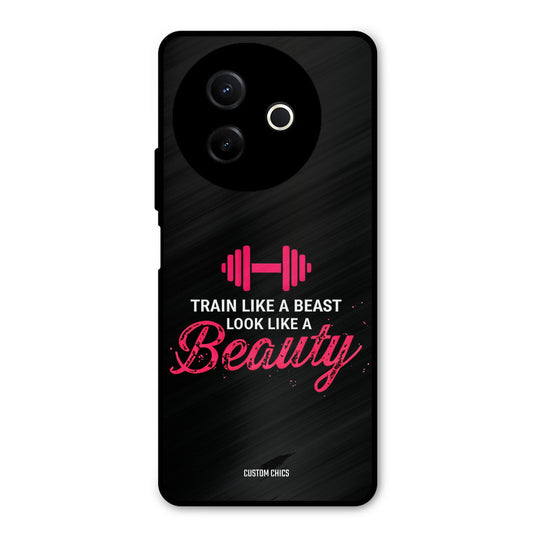 Train Like Beast Vivo Y39 Mobile Back Cover - Typography PrintShield Case
