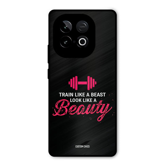 Train Like Beast iQOO Neo 10 Mobile Back Cover - Typography PrintShield Case