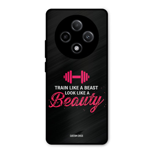Train Like Beast Oppo F27 Pro Plus 5G Mobile Back Cover - Typography PrintShield Case