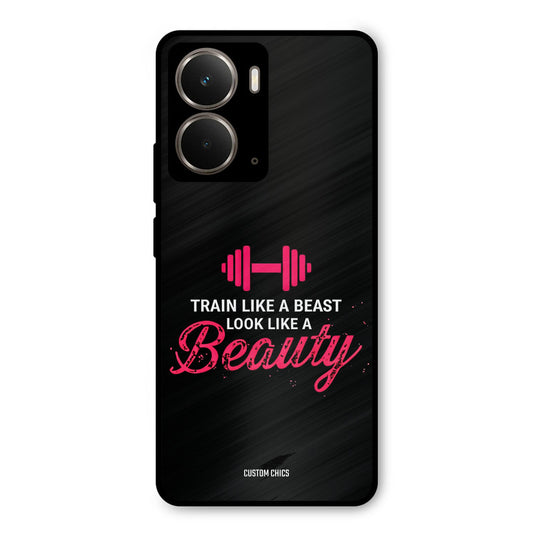 Train Like Beast Realme P3 Mobile Back Cover - Typography PrintShield Case