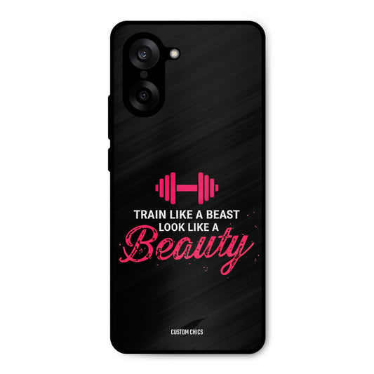 Train Like Beast Oneplus Nord CE5 Mobile Back Cover - Typography PrintShield Case