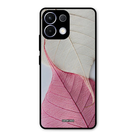 Transparent Leaf Oppo K13 5G Mobile Back Cover - Aesthetic PrintShield Case