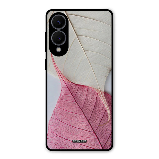 Transparent Leaf Samsung Galaxy S25 Edge Mobile Back Cover - Aesthetic PrintShield Case