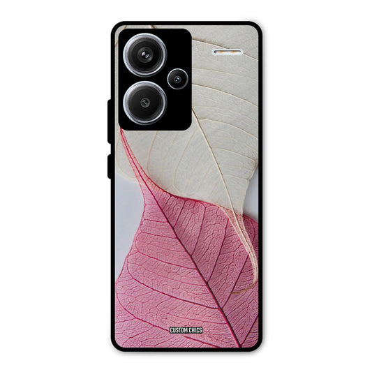 Transparent Leaf Redmi Note 13 Pro Plus Mobile Back Cover - Aesthetic PrintShield Case