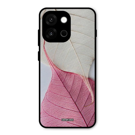 Transparent Leaf Oneplus 13s Mobile Back Cover - Aesthetic PrintShield Case