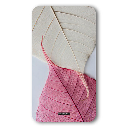Transparent Leaf Case – Premium PrintShield Mobile Cover