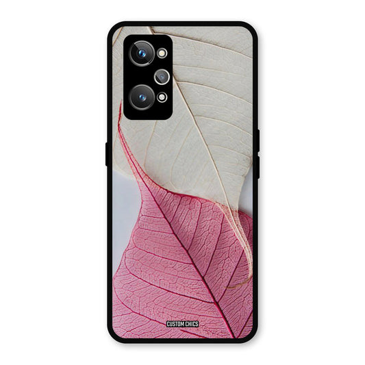 Transparent Leaf Realme GT 2 Mobile Back Cover - Aesthetic PrintShield Case