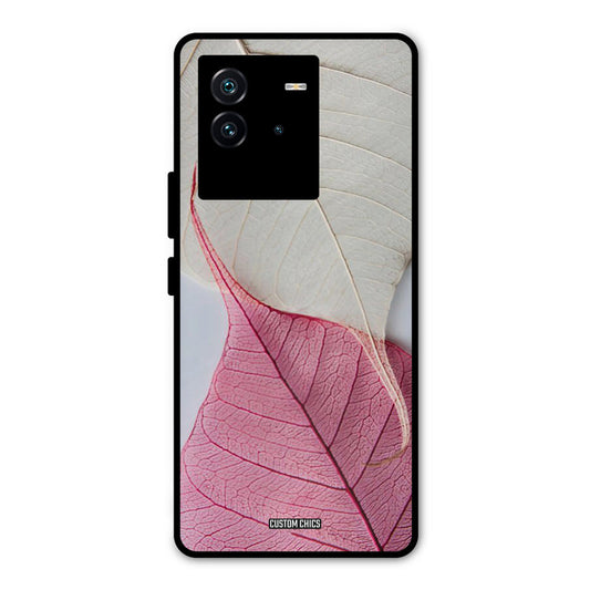 Transparent Leaf iQOO Neo 6 5G Mobile Back Cover - Aesthetic PrintShield Case