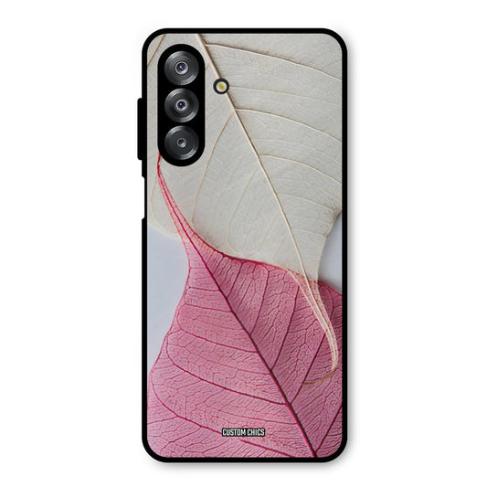 Transparent Leaf Samsung Galaxy A26 Mobile Back Cover - Aesthetic PrintShield Case