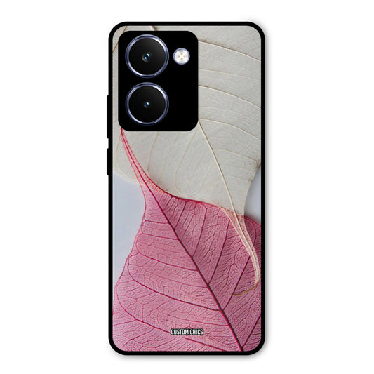 Transparent Leaf Realme P3 Ultra Mobile Back Cover - Aesthetic PrintShield Case