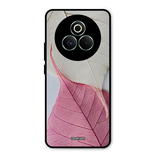 Transparent Leaf Realme P3 Pro 5G Mobile Back Cover - Aesthetic PrintShield Case