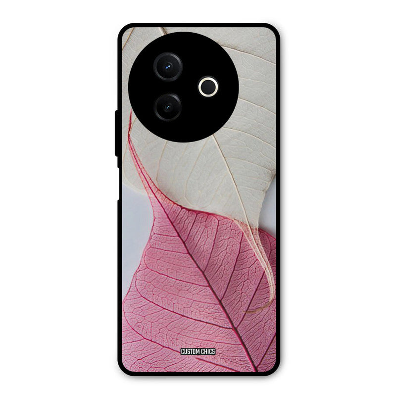 Transparent Leaf Vivo Y39 Mobile Back Cover - Aesthetic PrintShield Case