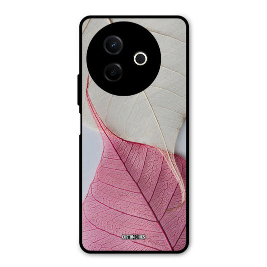 Transparent Leaf Vivo Y39 Mobile Back Cover - Aesthetic PrintShield Case