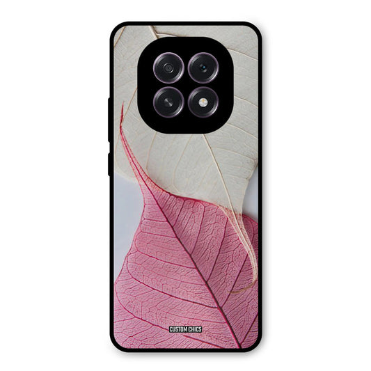 Transparent Leaf Oppo F29 Mobile Back Cover - Aesthetic PrintShield Case