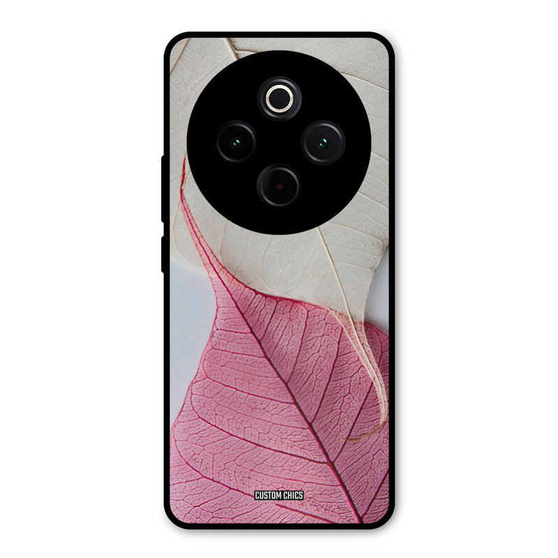 Transparent Leaf iQoo Z10 Mobile Back Cover - Aesthetic PrintShield Case
