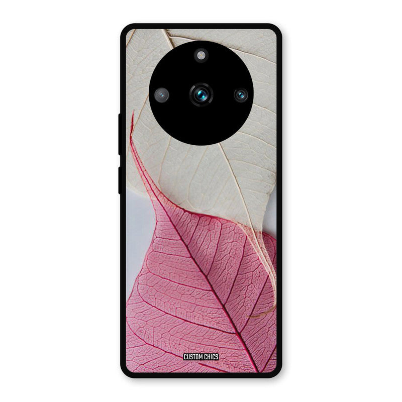 Transparent Leaf Realme 11 Pro Plus Mobile Back Cover - Aesthetic PrintShield Case