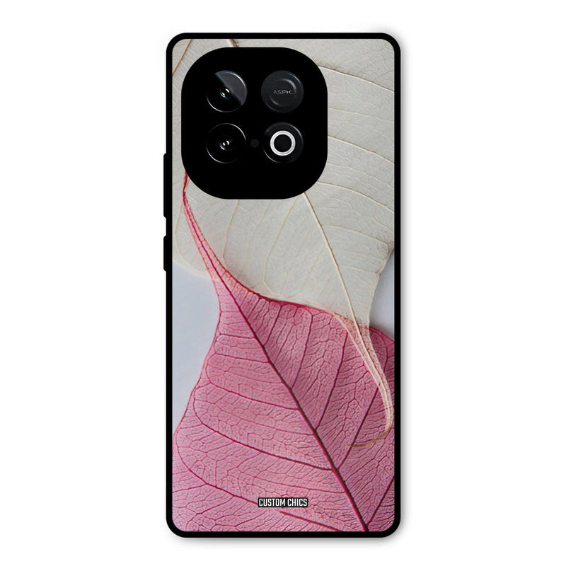 Transparent Leaf iQOO Neo 10 Mobile Back Cover - Aesthetic PrintShield Case