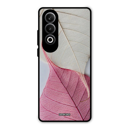 Transparent Leaf OnePlus Nord CE4 Mobile Back Cover - Aesthetic PrintShield Case