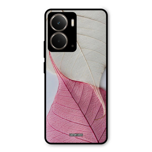 Transparent Leaf Realme P3 Mobile Back Cover - Aesthetic PrintShield Case