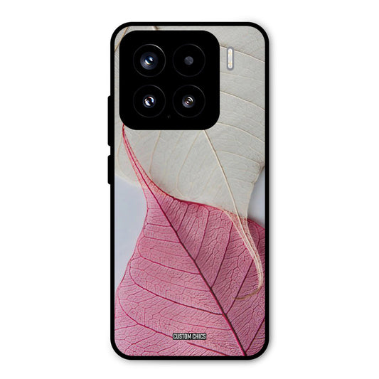 Transparent Leaf Xiaomi 15 5G Mobile Back Cover - Aesthetic PrintShield Case