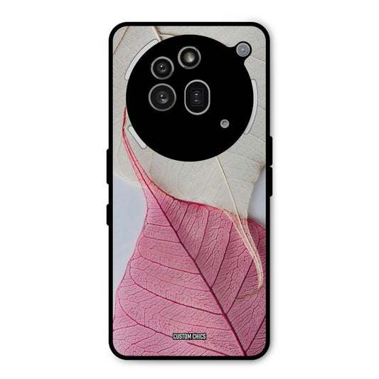Transparent Leaf Nothing Phone 3A Pro Mobile Back Cover - Aesthetic PrintShield Case