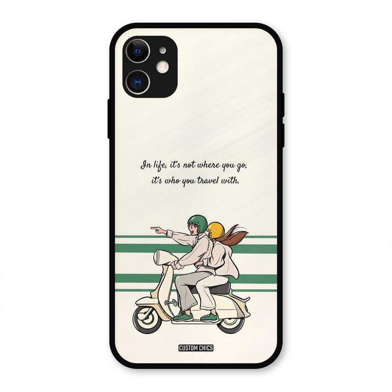 Travel Partner iPhone 11 Mobile Back Cover - Cute PrintShield Case