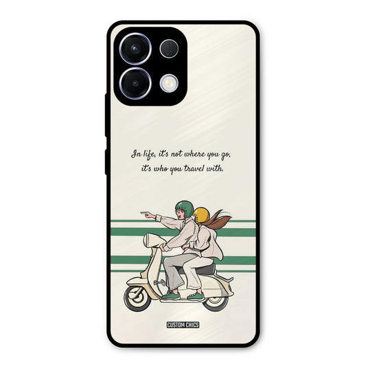 Travel Partner Oppo K13 5G Mobile Back Cover - Cute PrintShield Case