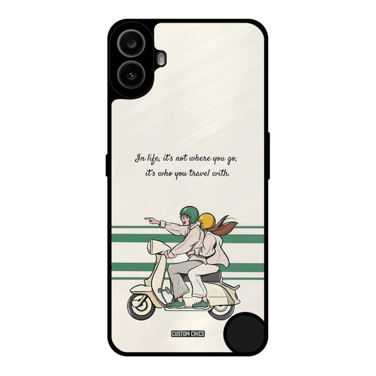 Travel Partner Nothing CMF Phone 1 Mobile Back Cover - Cute PrintShield Case