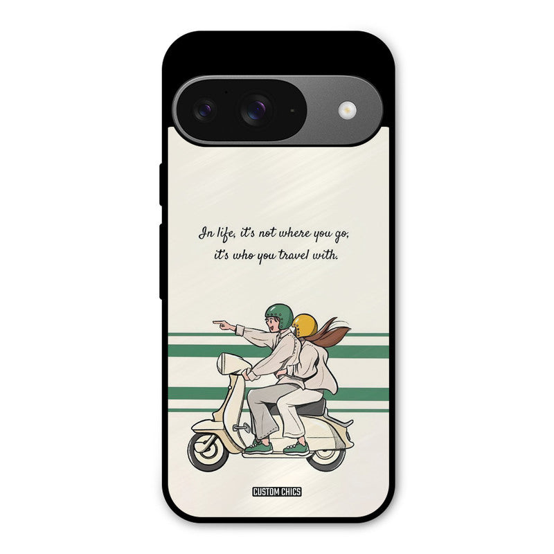 Travel Partner Google Pixel 9 Mobile Back Cover - Cute PrintShield Case