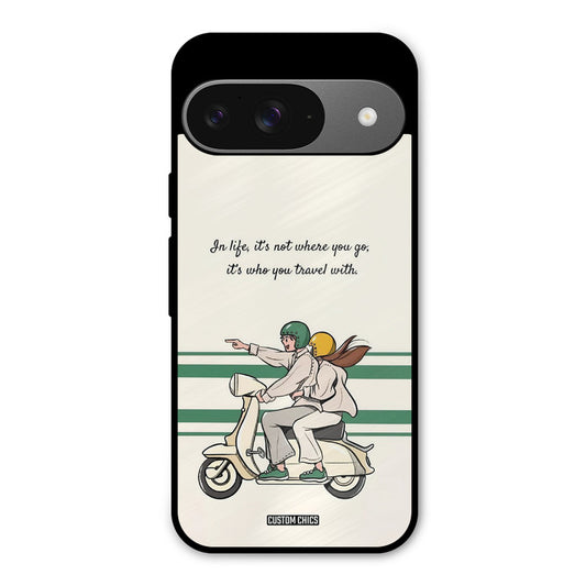 Travel Partner Google Pixel 9 Mobile Back Cover - Cute PrintShield Case