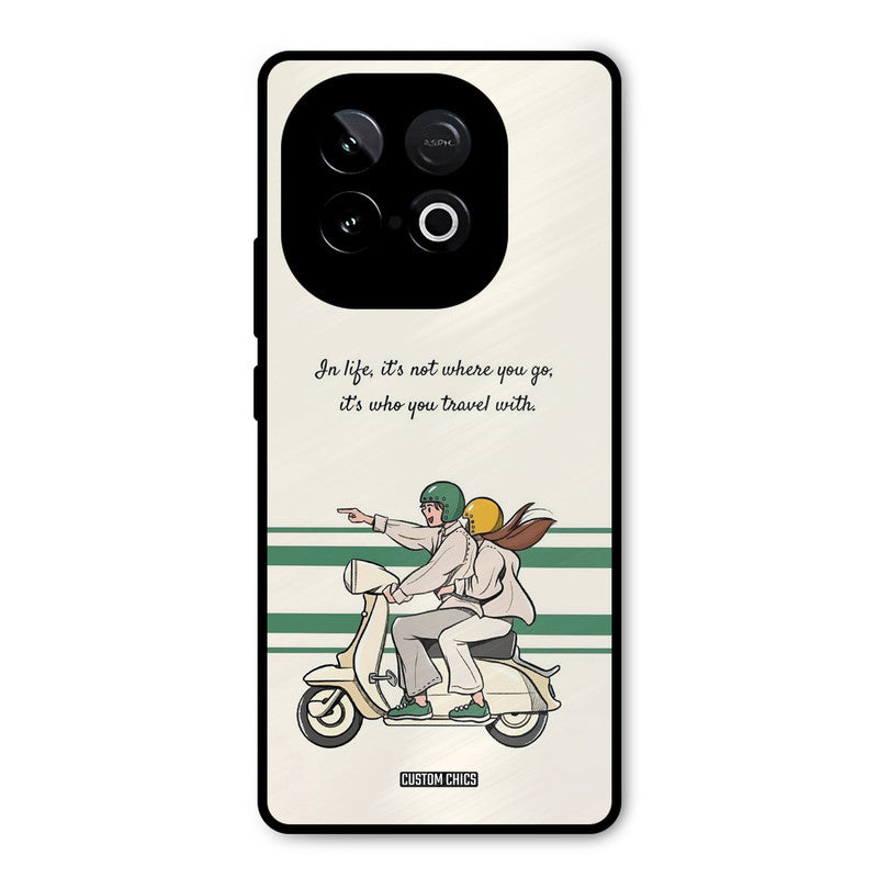 Travel Partner iQOO Neo 10 Mobile Back Cover - Cute PrintShield Case