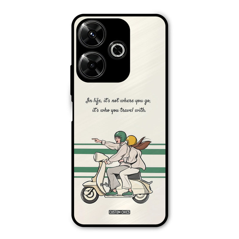 Travel Partner Redmi 13 5G Mobile Back Cover - Cute PrintShield Case