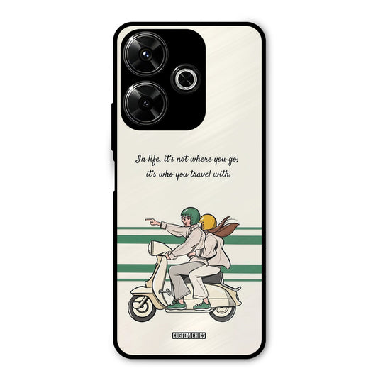 Travel Partner Redmi 13 5G Mobile Back Cover - Cute PrintShield Case