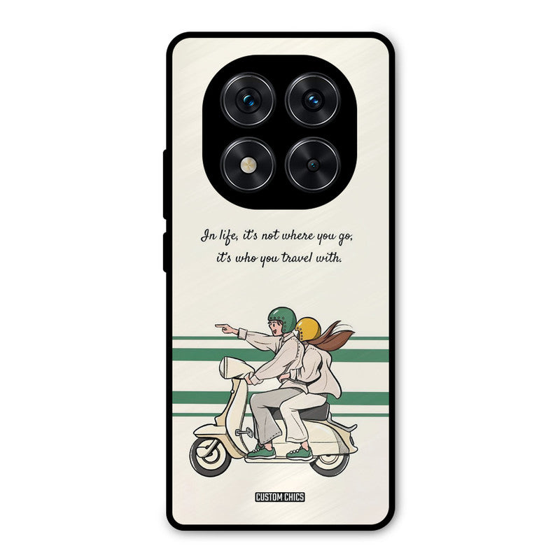 Travel Partner Redmi Note 14 Pro Mobile Back Cover - Cute PrintShield Case