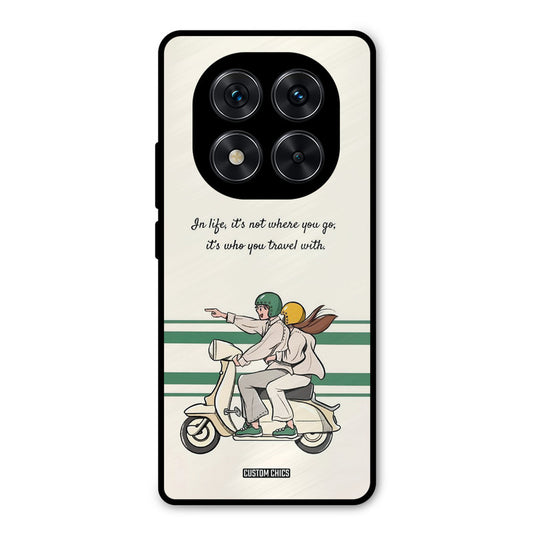 Travel Partner Redmi Note 14 Pro Mobile Back Cover - Cute PrintShield Case