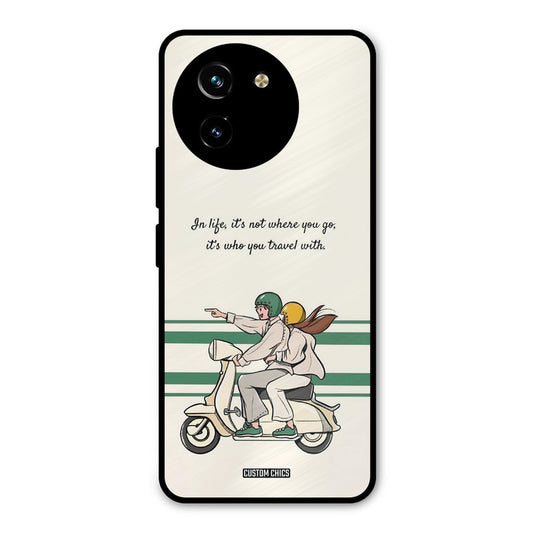 Travel Partner Vivo Y200i Mobile Back Cover - Cute PrintShield Case