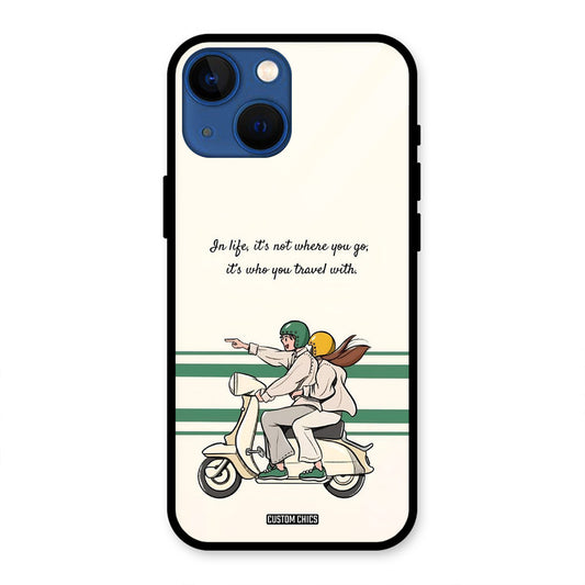 Travel Partner iPhone 13 Mini Mobile Back Cover - Cute PrintShield Case