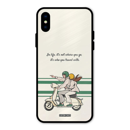Travel Partner iPhone X Mobile Back Cover - Cute PrintShield Case